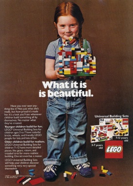 Lego ad, circa 1981